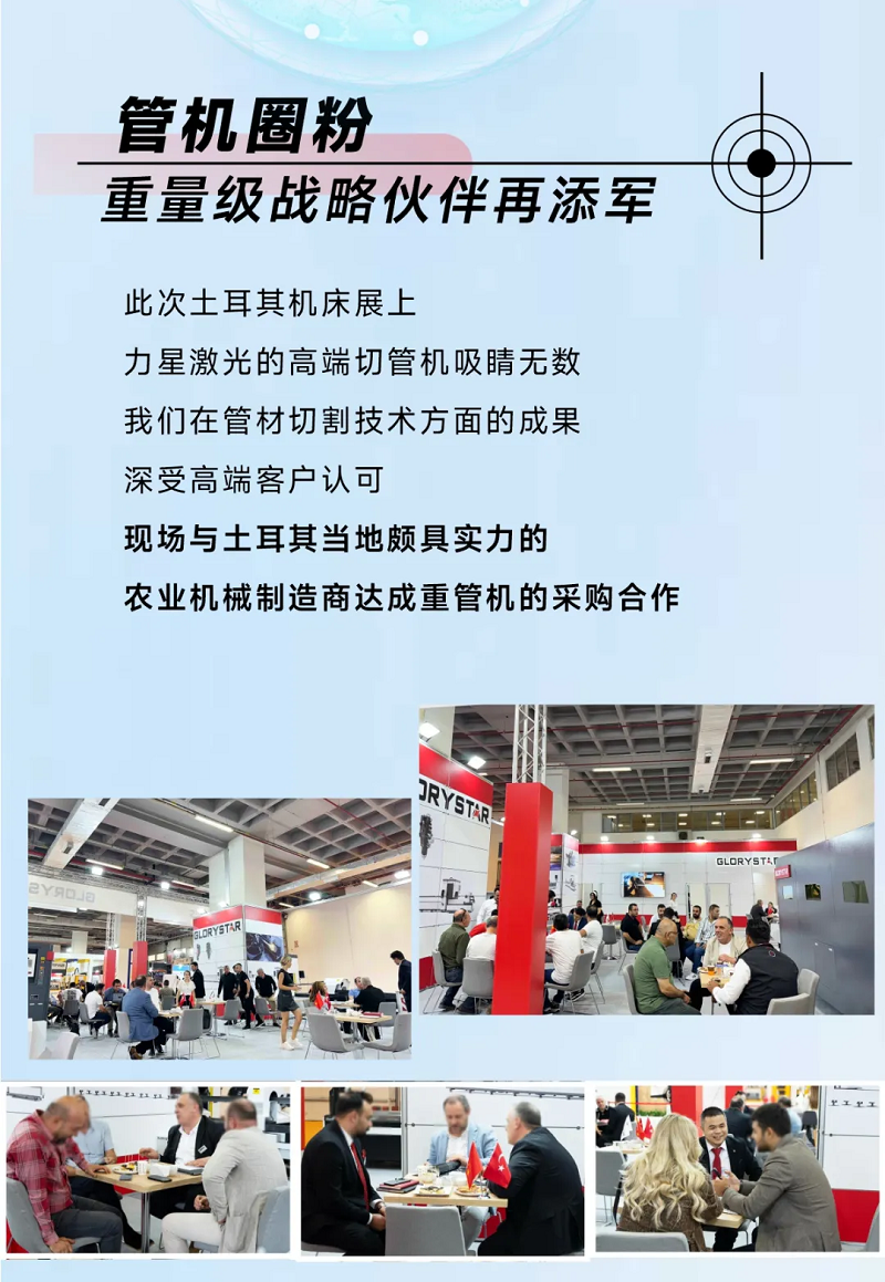乘风海外 完胜归来！力星激光闪耀土耳其机床展（maktek eurasia2024）！
