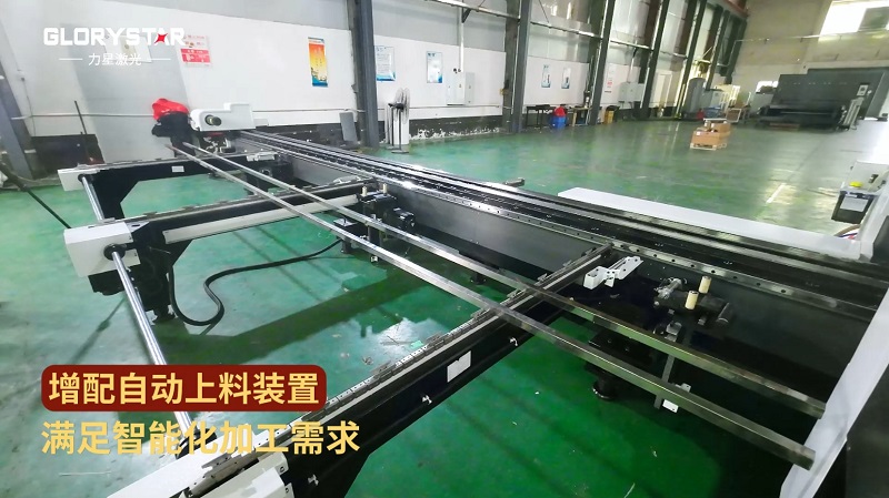 1000w-6000w双卡盘激光切管机，高效智能管材加工