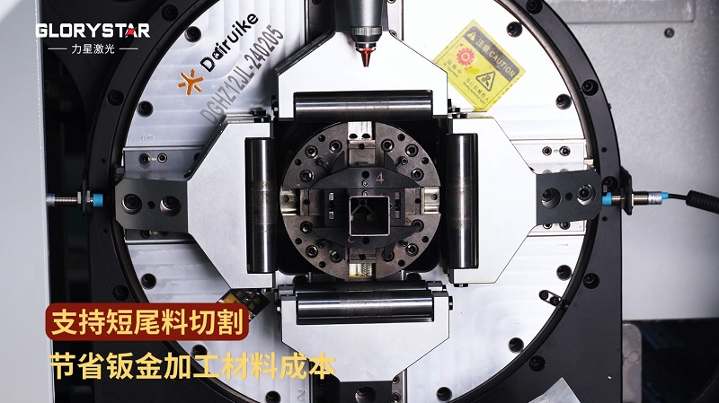 1000w-6000w双卡盘激光切管机，高效智能管材加工