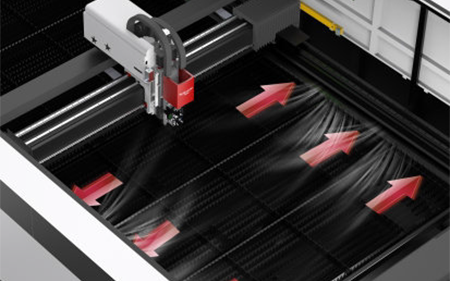 h全防护交换台激光平面切割机