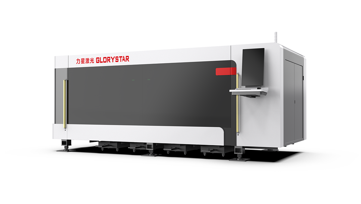 gs全防护侧向激光平面切割机